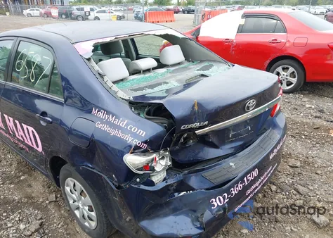 2011 Toyota Corolla Le from USA, damaged, VIN 2T1BU4EE2BC637490